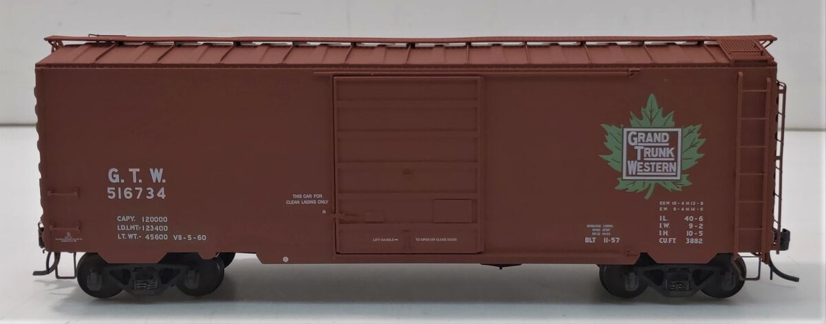 Kadee 5211 HO Grand Trunk Western 40' PS-1 Boxcar #516734