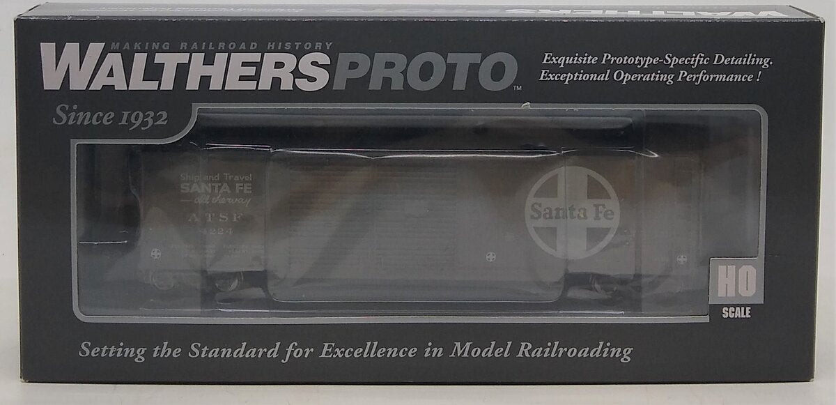 Walthers 920-101663 HO Santa Fe 50' AAR Double-Door Express Boxcar RTR #4224