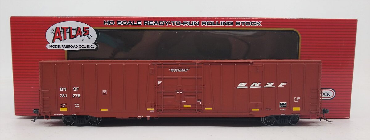 Atlas 20004704 HO BNSF BX-177 Box Car Swoosh Logo #781278