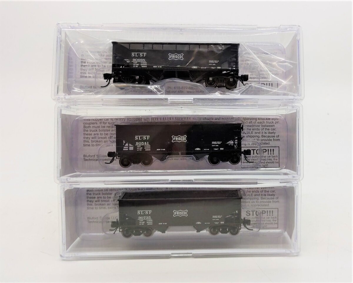 Bluford Shops 66153 N SLSF Frisco 2-Bay Offset Hopper (3)
