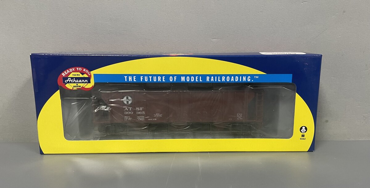 Athearn 89062 HO Santa Fe (Early) RTR PS-2 2893 Covered Hopper #300365