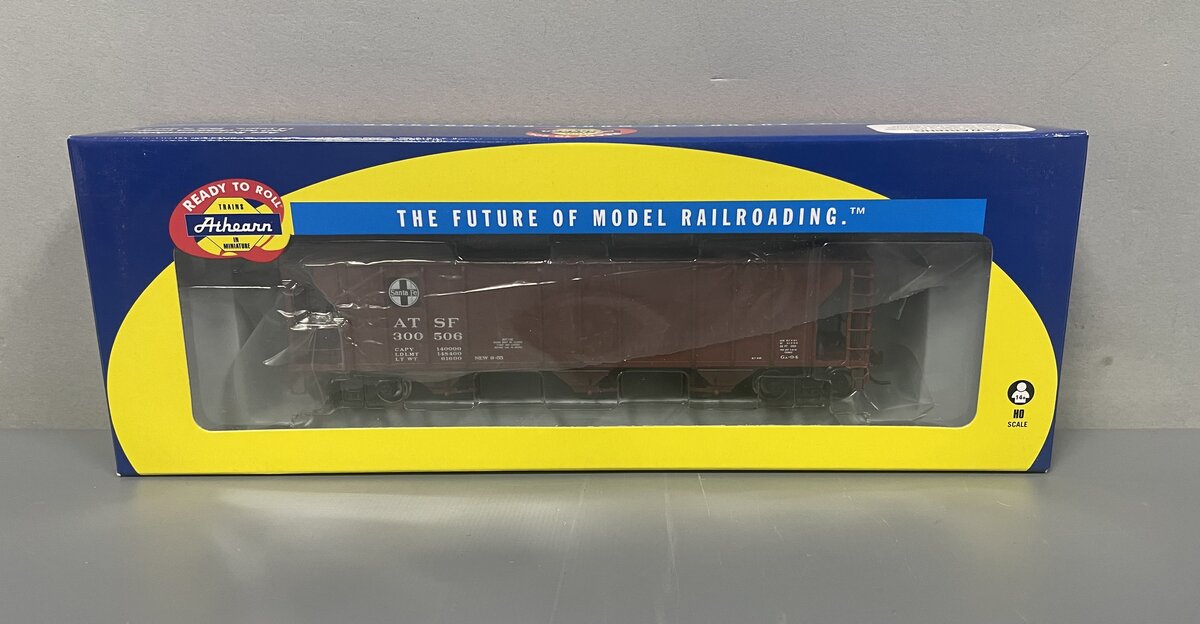Athearn 89063 HO Santa Fe (Early) RTR PS-2 2893 Covered Hopper #300506