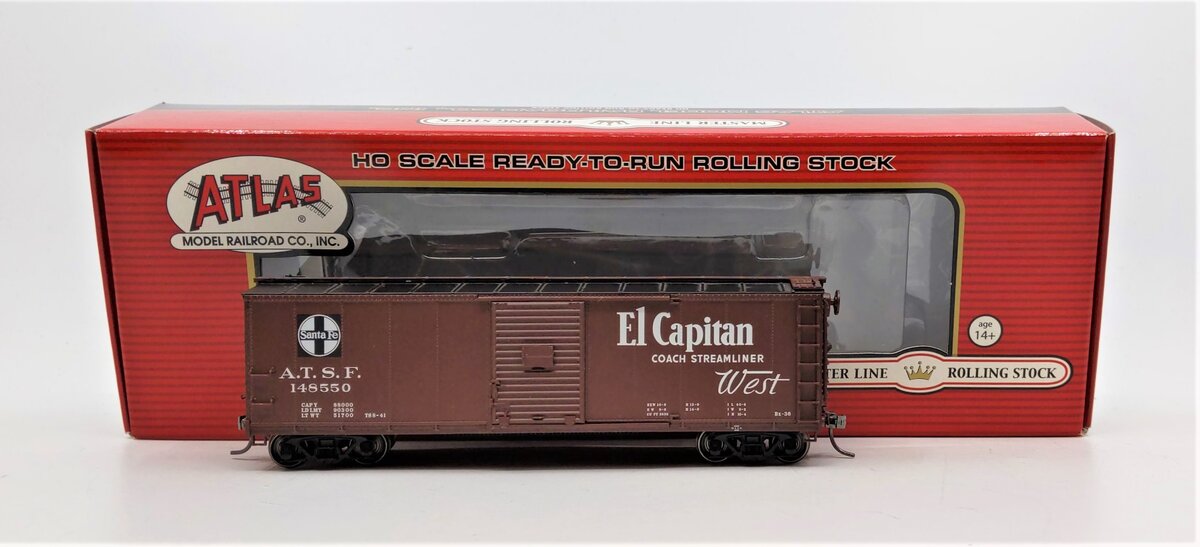 Atlas 64231 HO USRA "El Capitan" Santa Fe Boxcar #148550