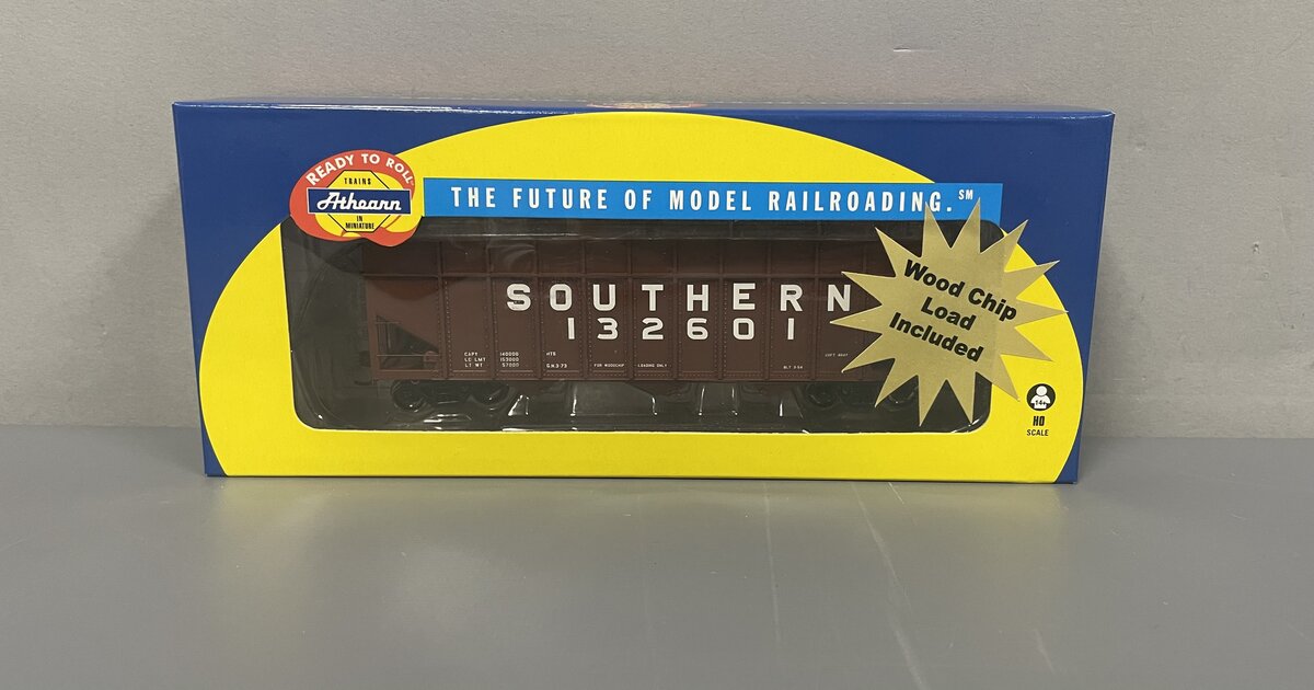 Athearn 76410 HO Southern RTR 40' Wood Chip Hopper #132601
