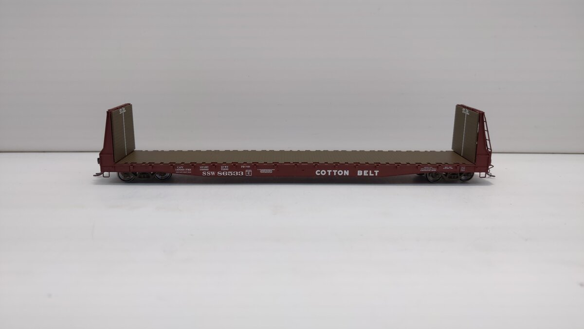 Wheels of Time 40053 HO St. Louis & Southwestern Gun 62' BH Flat #86533