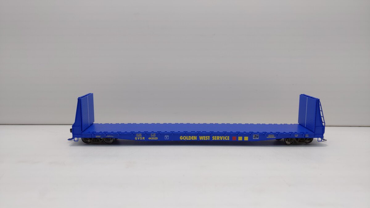 Wheels of Time 40039 HO Golden West Service Gun 62' BH Flatcar #443029