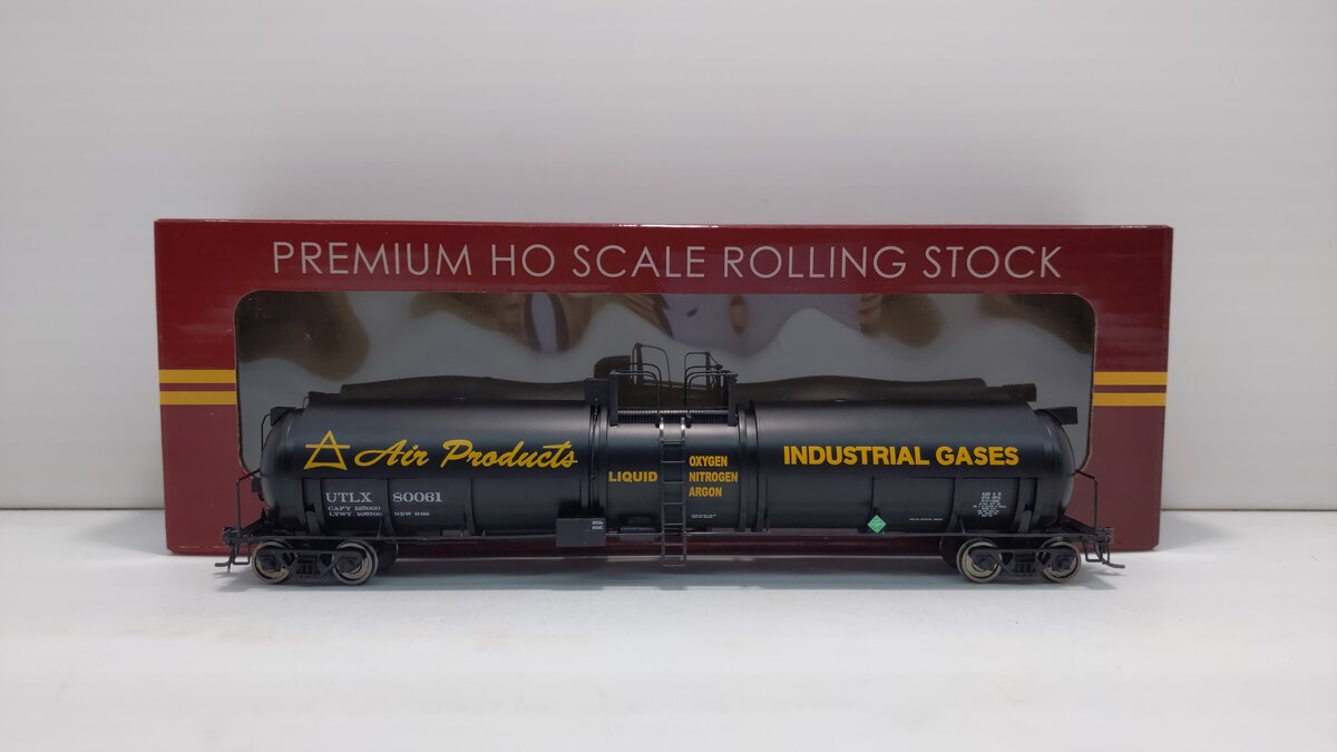 Broadway Limited 6108 HO UTLX High-Capacity Cryogenic Tank Car #80061