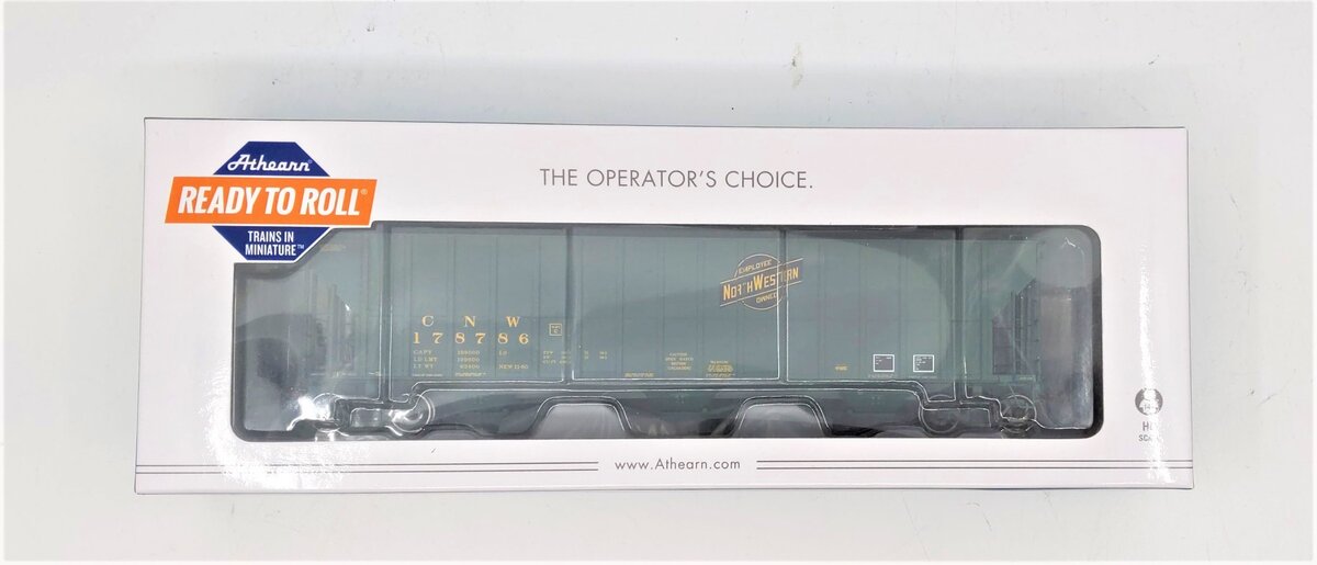 Athearn 81994 HO Chicago & North Western FMC 4700 Covered Hopper #178786 - RTR