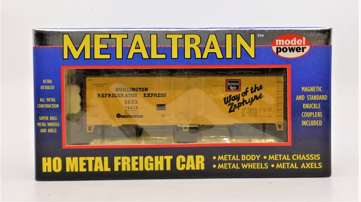 Model Power 2228 HO BREX 41' Metal Reefer #74215