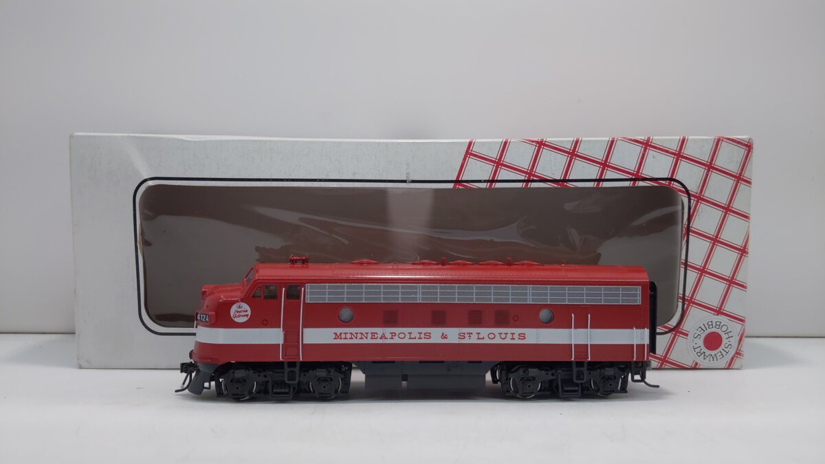 Stewart 5615 HO Minneapolis & St Louis EMD F7 Phase I-Early A Diesel Locomotive