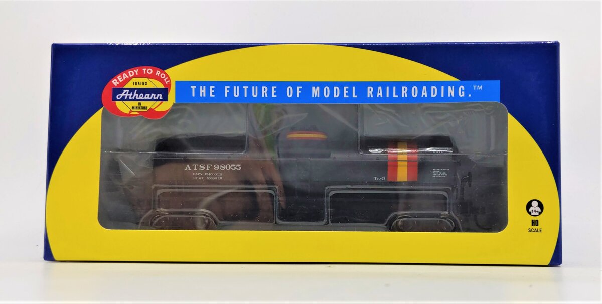 Athearn 76675 HO Scale Santa Fe Single-Dome Tank #98055