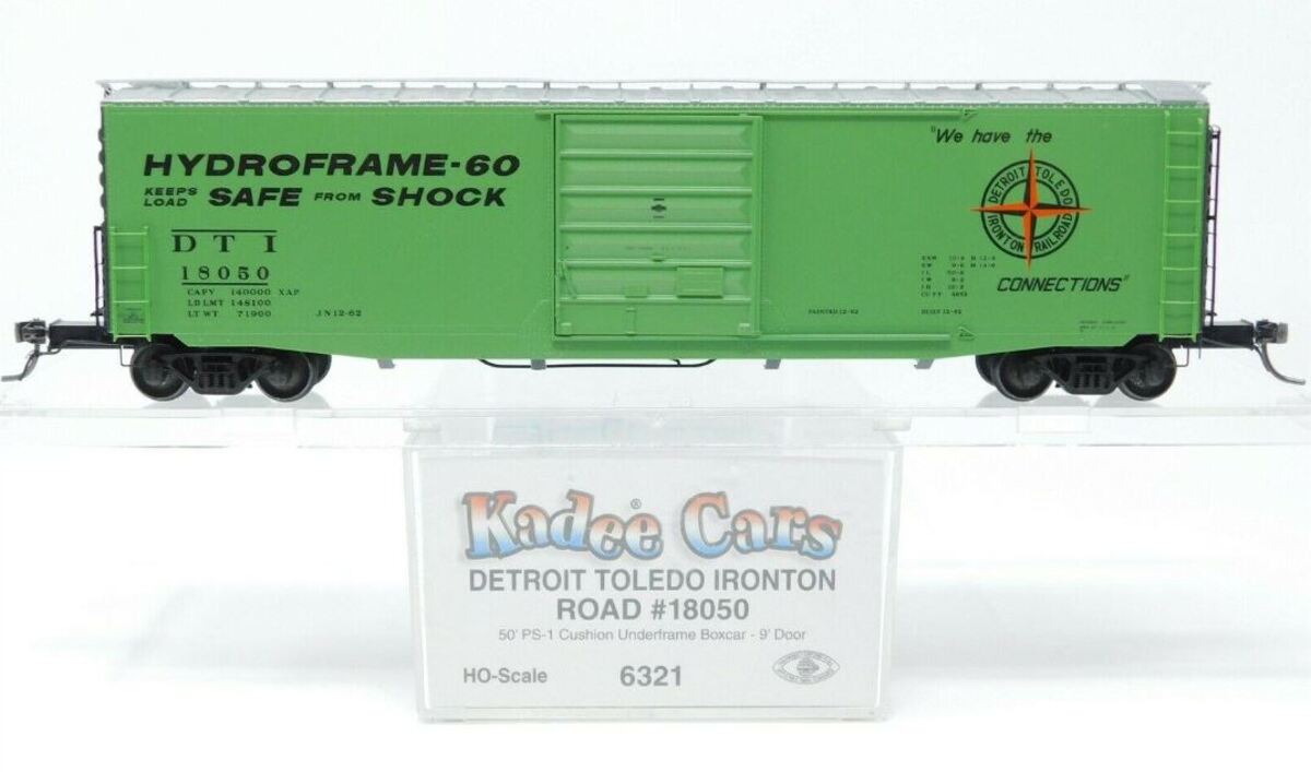 Kadee 6321 HO Detroit, Toledo & Ironton Pullman-Standard 50' PS-1 Boxcar