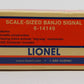 Lionel 6-14149 O Scale Sized Banjo Signal