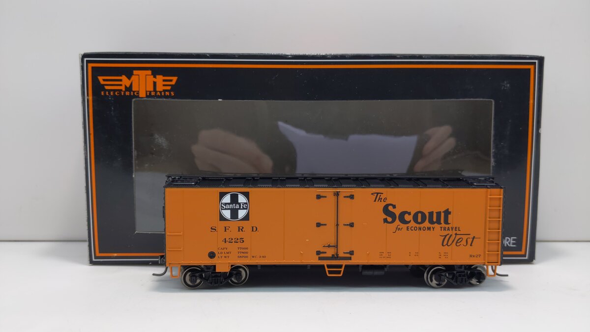MTH 85-78021 HO Santa Fe 40'' Steel Reefer #4225