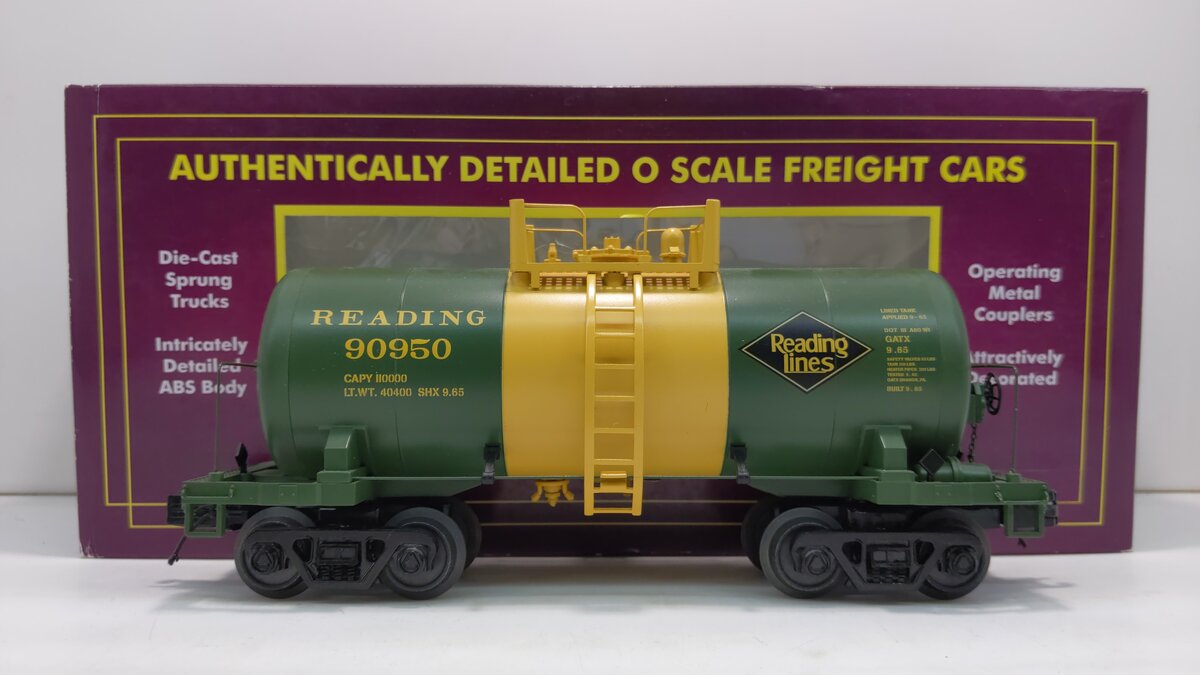 MTH 20-96735 O Reading Premier 8000 Gallon Tank Car