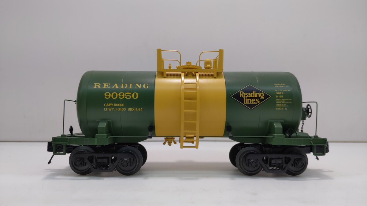 MTH 20-96735 O Reading Premier 8000 Gallon Tank Car