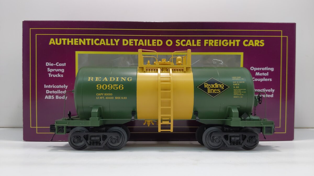 MTH 20-96735 O Reading Premier 8000 Gallon Tank Car