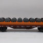 MTH 20-98652 O Lehigh Valley 50-Ton 41’ Wood Flat Car #11327