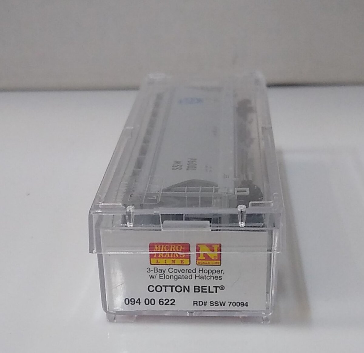 Micro-Trains 09400622 N SSW 3-Bay ACF Center Flow Covered Hopper #70094