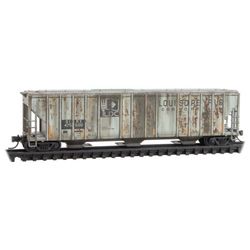 Micro-Trains 09944081 N SIRX Weathered 3-Bay Covered Hopper #475500