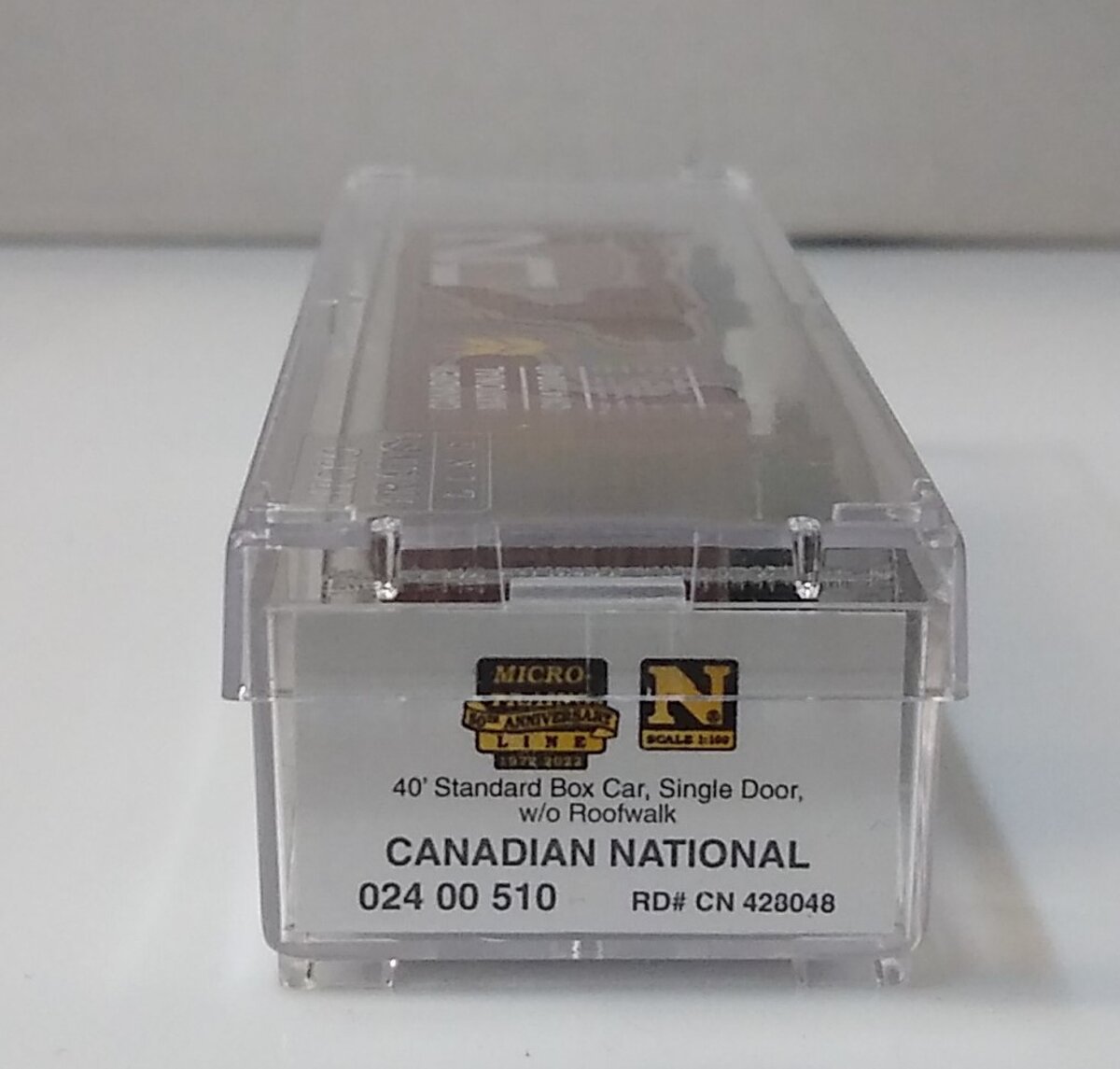 Micro-Trains 02400510 N Canadian National 40' Boxcar #428048