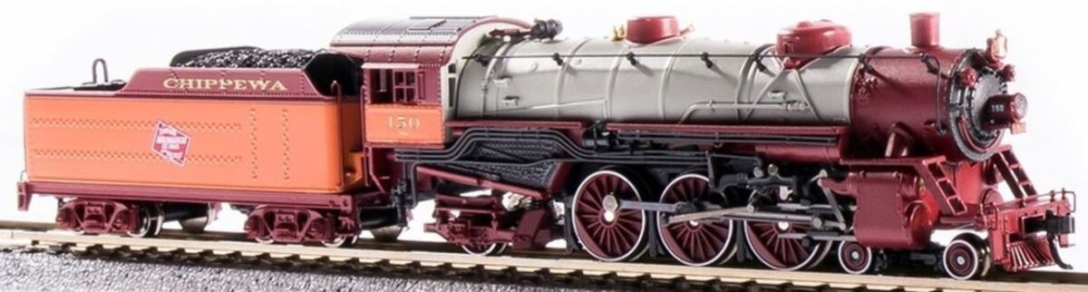 Broadway Limited 6252 N Milwaukee 4-6-2 Steam Loco & Tender #150 with DCC/Sound