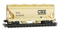 Micro-Trains 09200522 N CSX 2-Bay Covered Hopper #875045