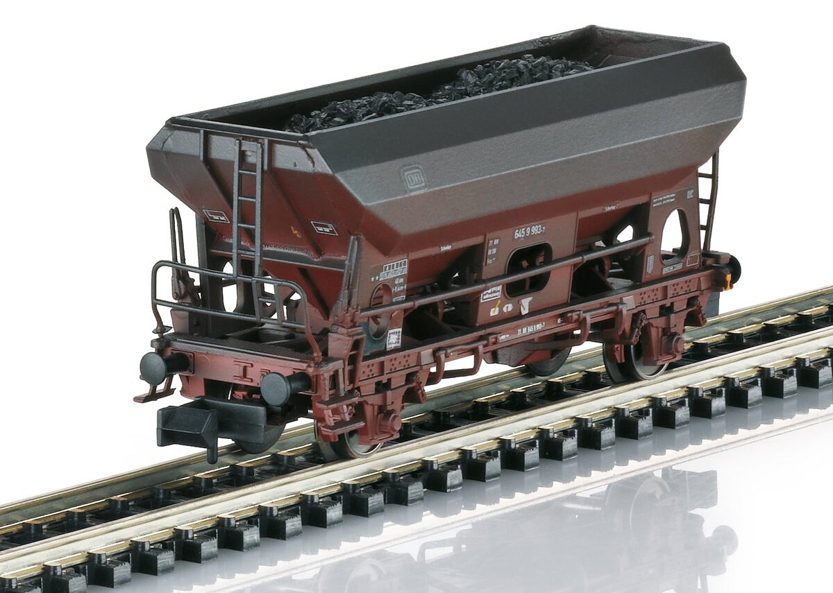 Trix 15536 N DB Type Fcs 090/092 Hopper Car Set w/Building Kit (Set of 5)