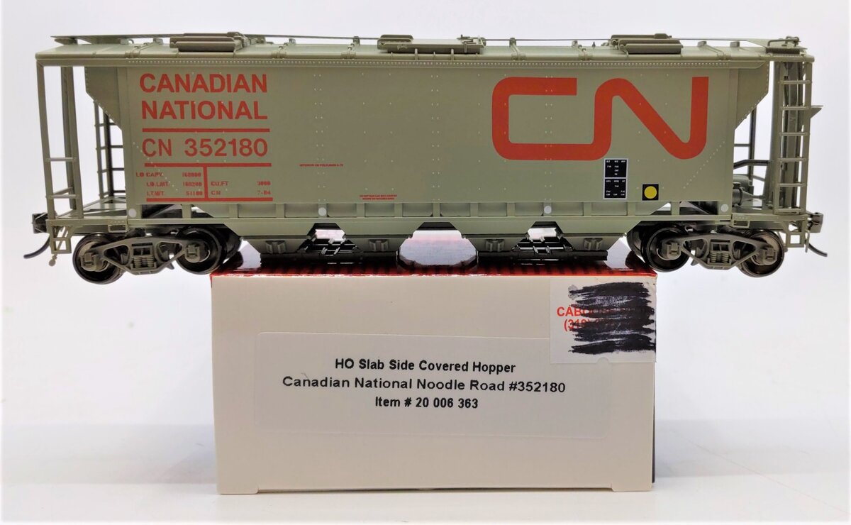 Atlas 20006363 HO Canadian National Side Covered Hopper #352180