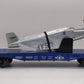 MTH 30-76764 O U.S. Airforce RailKing Flatcar with Airplane #28015