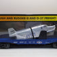 MTH 30-76764 O U.S. Airforce RailKing Flatcar with Airplane #28015