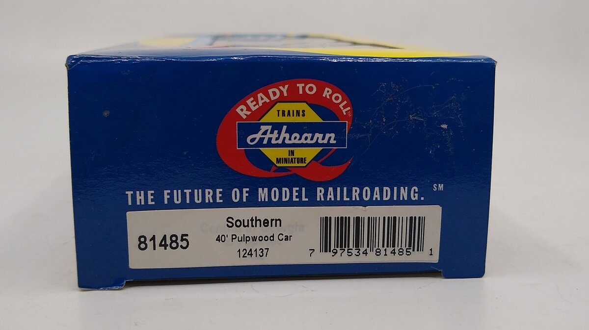 Athearn 81485 HO Southern 40' Pulpwood Flat w/Load #124137
