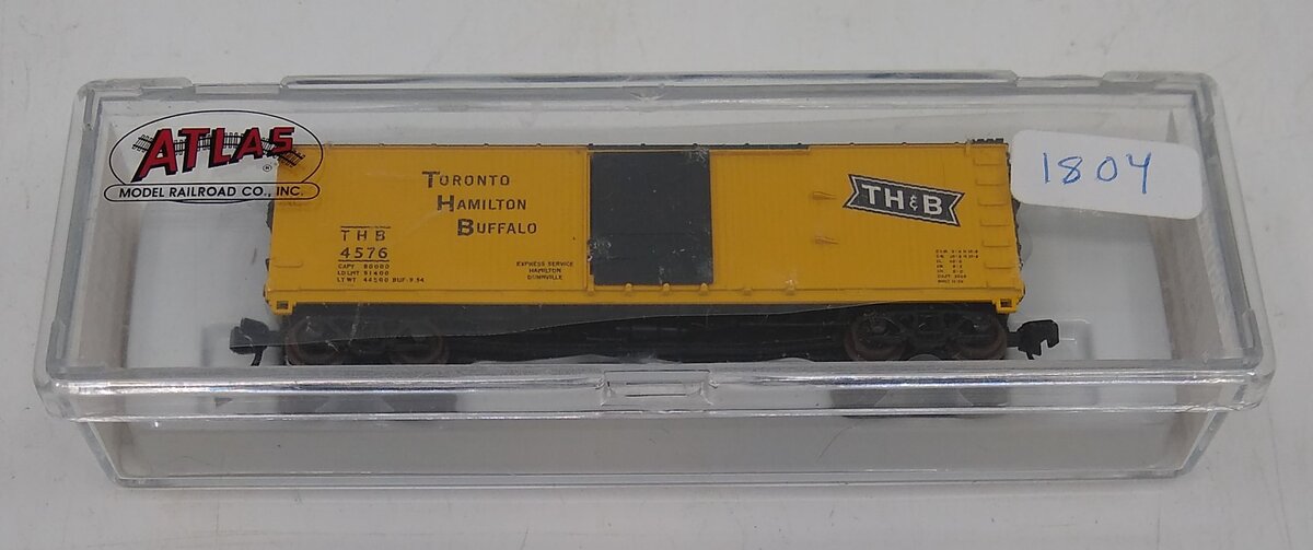 Atlas 45724 N Scale TH&B USRA Wood Boxcar #4576