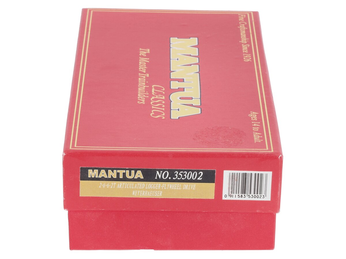 Mantua 353002 HO 2-6-6-2 T Articu. Logger Weyerhausr