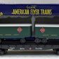 American Flyer 6-48539 S Gauge REA Flatcar w/ Piggyback Trailers
