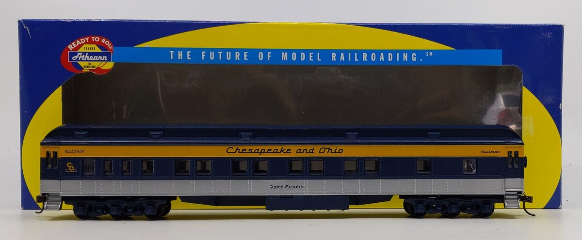 Athearn 7822 HO C&O Standard Pullman Passenger Car "Fort Eustis"