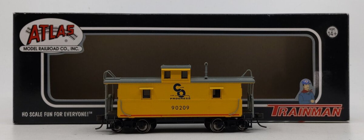 Atlas 11251 HO Scale Chesapeake & Ohio Cupola Caboose #90209
