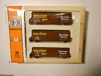 Con-Cor 0001-008805 N Southern Pacific 50 Foot Hi Cube Box Car (Set of 3)