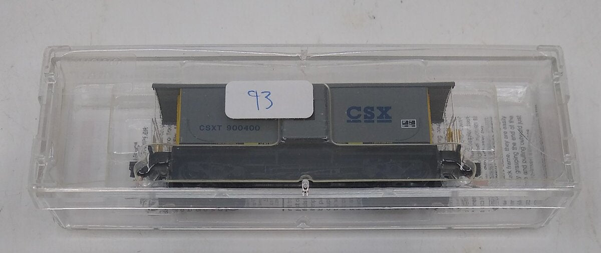 Micro-Trains 13000040 N Scale CSX 31' Bay Window Steel Caboose #900400