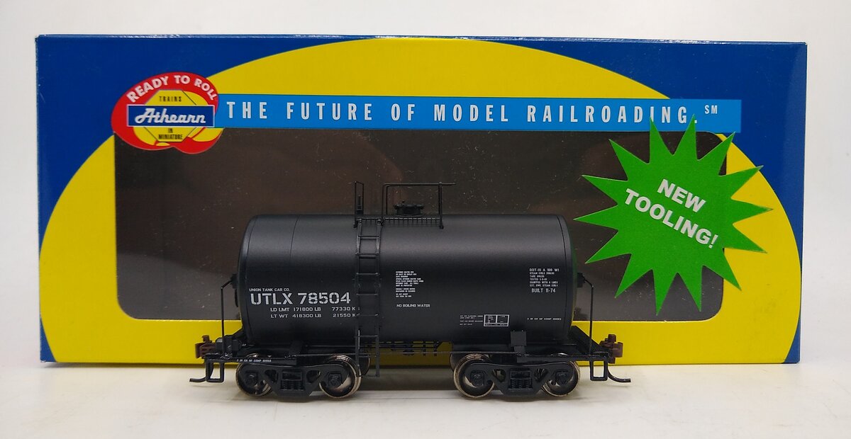 Athearn 89111 HO Scale ULTX 30' NACC 8k "Beer Can" Tank Car #78504