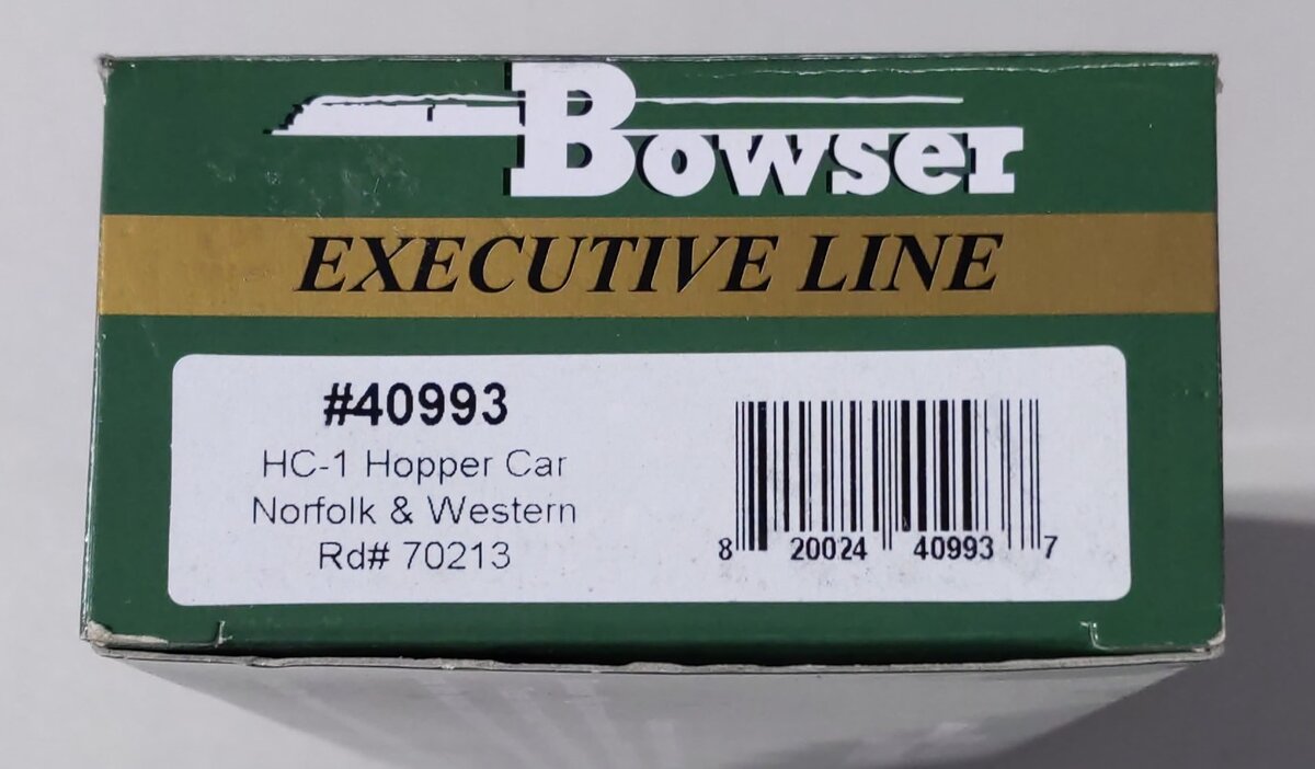 Bowser 40993 HO Norfolk & Western HC-1 Hopper Car #70213