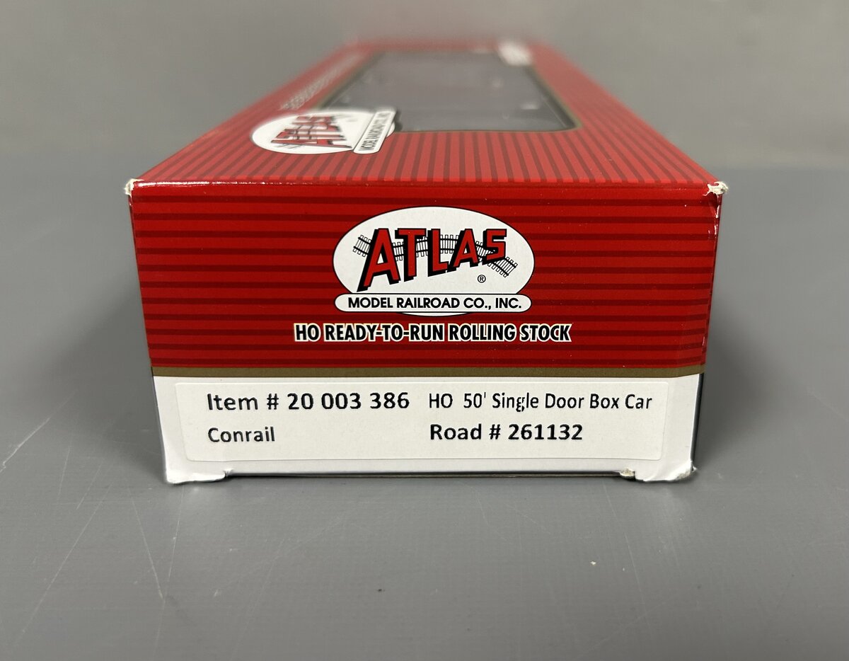 Atlas 20003386 HO Conrail 50' Single Door Box Car #261132