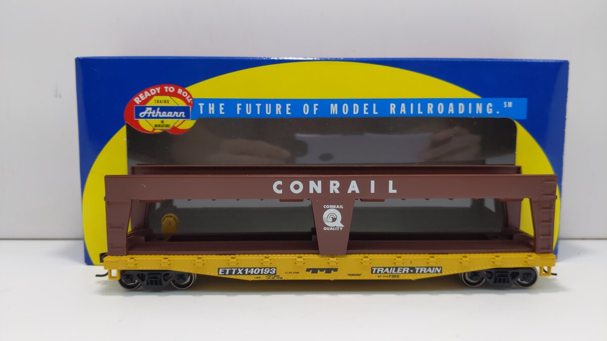 Athearn 74407 HO Conrail RTR 50' Autoloader Car #140193