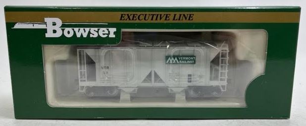 Bowser 40943 HO Scale Vermont Railway 70 Ton 2 Bay Covered Hopper #59