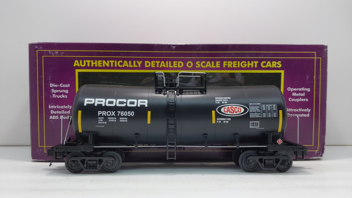 MTH 20-96716 O Procor Funnel Flow Tank Car #76050 – Trainz