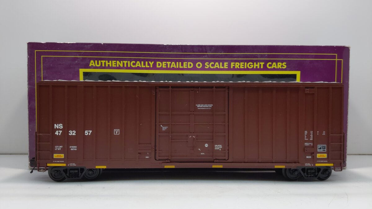 MTH 20-93541 O Norfolk Southern 50' High Cube Box Car #473257