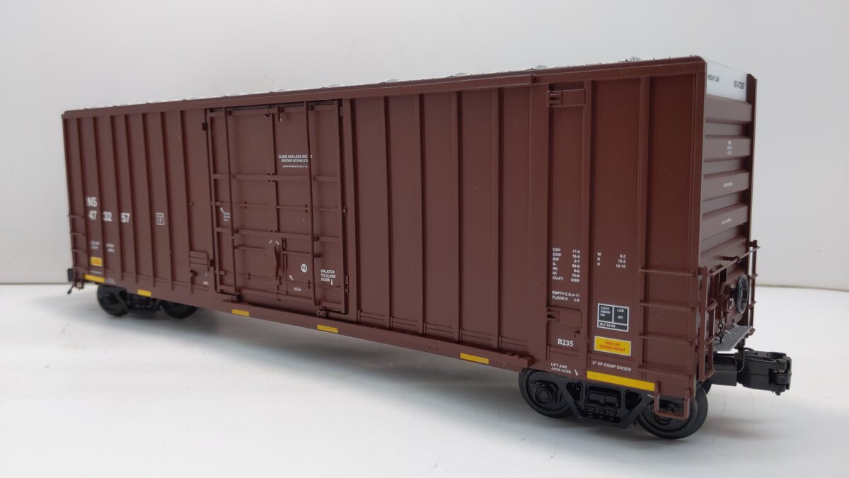 MTH 20-93541 O Norfolk Southern 50' High Cube Box Car #473257 – Trainz