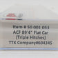 Atlas 50001053 N Scale TTX Company 89'4" Flat Car (Triple Hitches) #604345