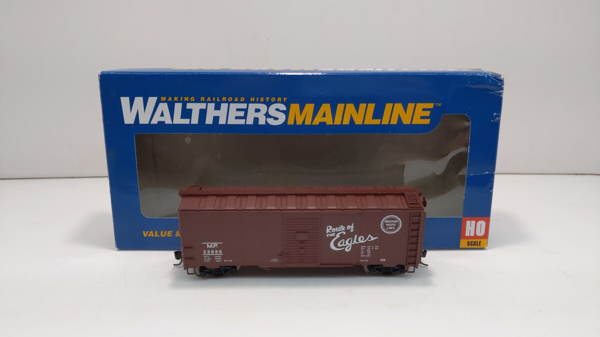 Walthers 910-1304 HO Missouri Pacific 40' AAR 1944 Boxcar - Ready to Run #32655