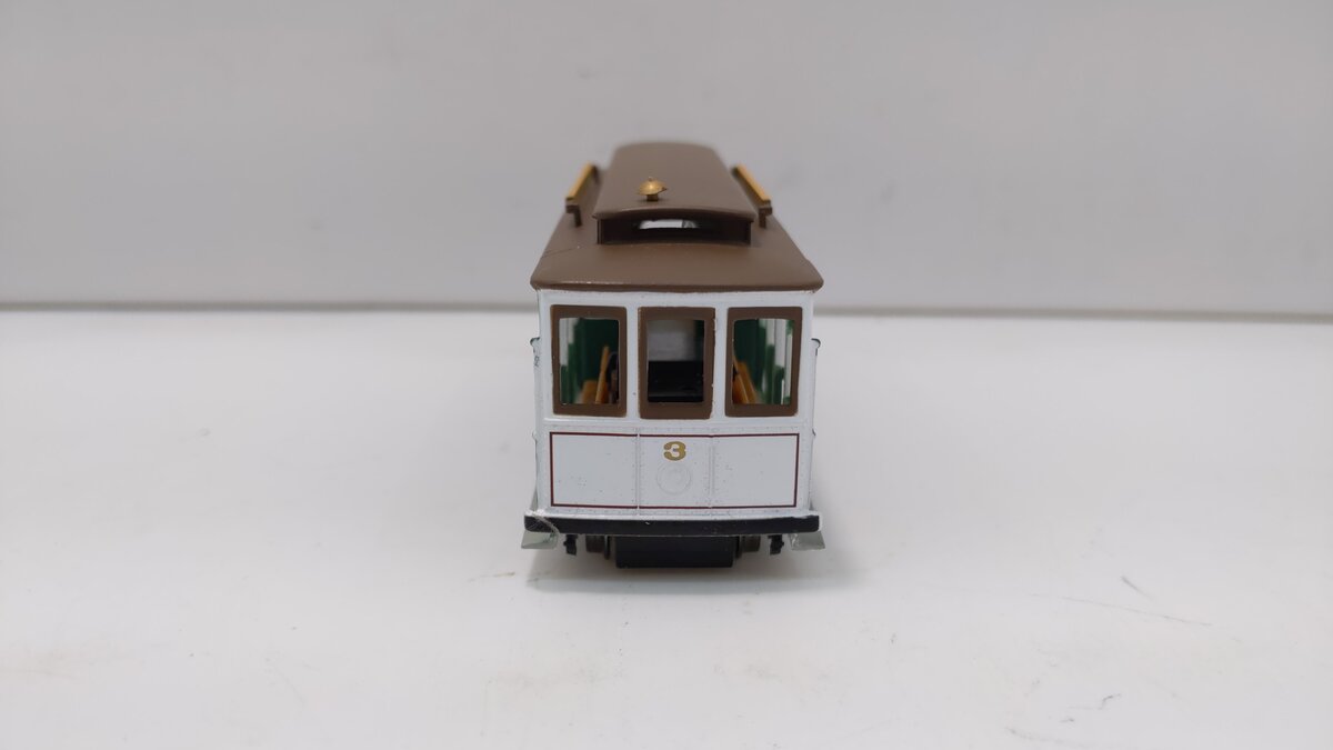 Bachmann 60531 HO Municipal Cable Car Electric Locomotive #3 (green)